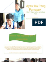 Ayaw Ko Pang Pumasok