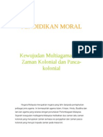 Kewujudan Multiagama Pada Zaman Kolonial Dan Pasca-Kolonial