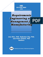 1. Requirements Engineering and Management for Manufacturing