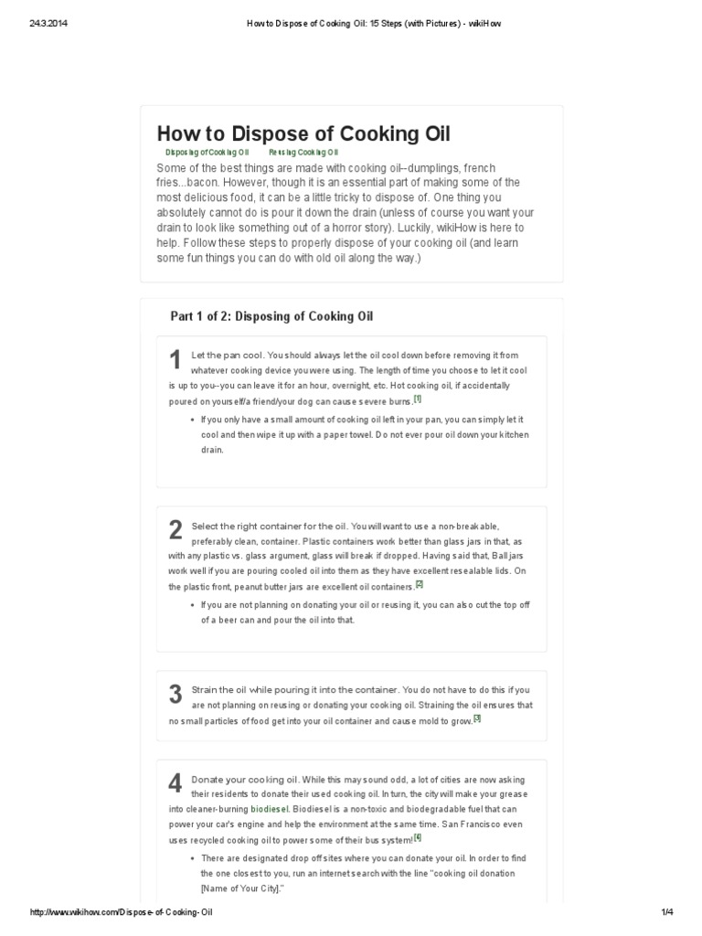 How to Dispose of Cooking Oil_ 15 Steps (With Pictures) WikiHow
