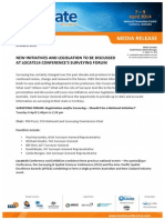 LOCATE14 SURVEYING FORUM: Registration And/or Licencing - Should It Be A National Initiative?