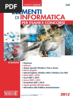 Elementi Di Informatica Per Esami e Concorsi Edizioni Simone 9788824446990 EDGT20549 1341933271621 Preview