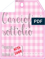 Etichetta Per Carciofini Sott'Olio-free