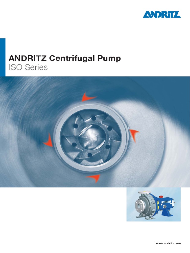 Hy-Andritz Centrifugal Pump Iso | PDF | Pump | Bearing (Mechanical)