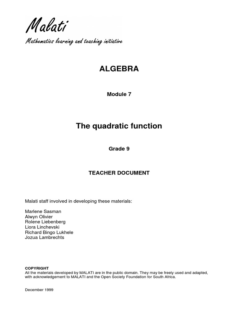 Jurnal PDF Quadratic Equation Cartesian Coordinate System Jurnal PDF Quadratic Equation Cartesian Coordinate System