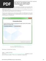 Download Tutorial_ How to Use Dropbox Behind a Corporate Proxy Server Using CNTLM _ I Code and Code by musikman9 SN214128671 doc pdf