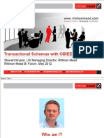 OBIEE Reporting Against Transactional Schemas