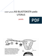 Implantasi Blastokista Pada Uterus