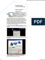 Conectare Automata RDS in Windows 7