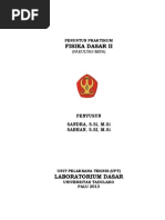 PDF Penuntun Praktikum Fisika Dasar II Fak - Mipa