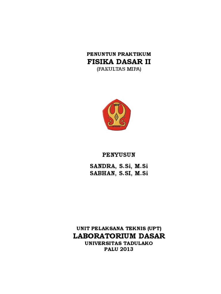 Praktikum Fisika Dasar II: Sonometer | PDF | Metode & Bahan Ajar ...