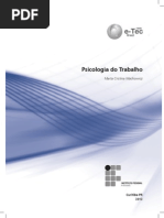 2º Disciplina - Psicologia do Trabalho
