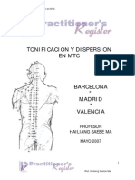 Tonificacion y Dispersion