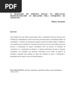Servico Social Educacao