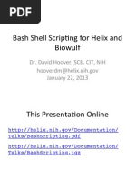 Bash Scripting