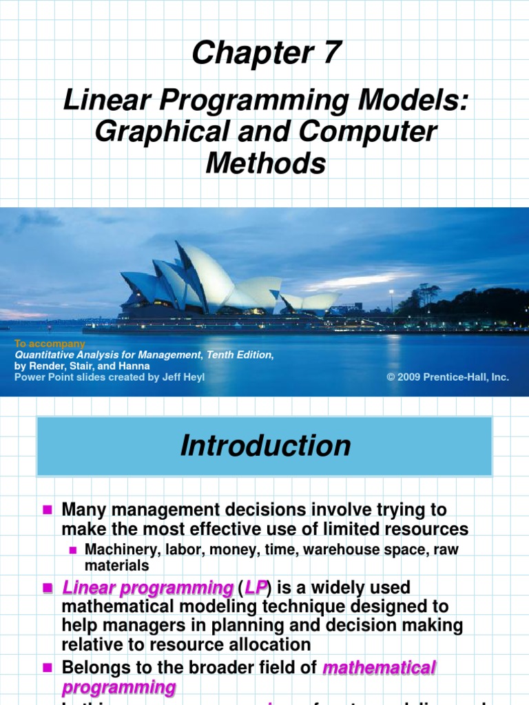 2 Linear Programming | Download Free PDF | Linear Programming | Profit ...