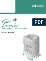 HP Color Laser8500 Service Manual