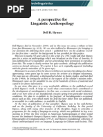 Ethnography of Speech