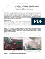 Geotechnical Risks Related To Tailings Dam Operations: J.-F. Vanden Berghe, J-C. Ballard, J-F. Wintgens and B. List