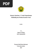 Download Integrasi Algoritma a Untuk Pengembangan Pathfinding Dan Perilaku Karakter Game by angga SN214171027 doc pdf
