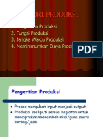 Teori Produksi