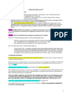 Employment Outline Short Law 567