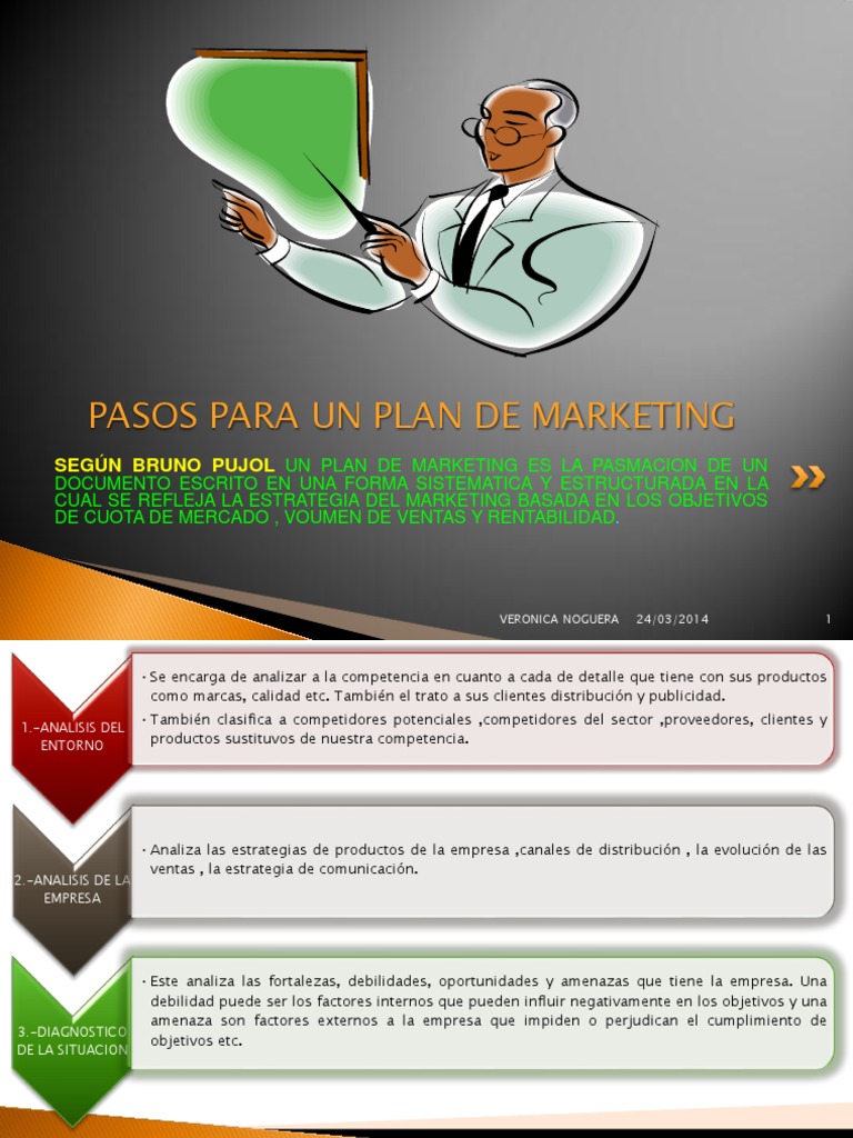 Pasos para un Plan de Marketing | PDF | Marketing | Mercado (economía)
