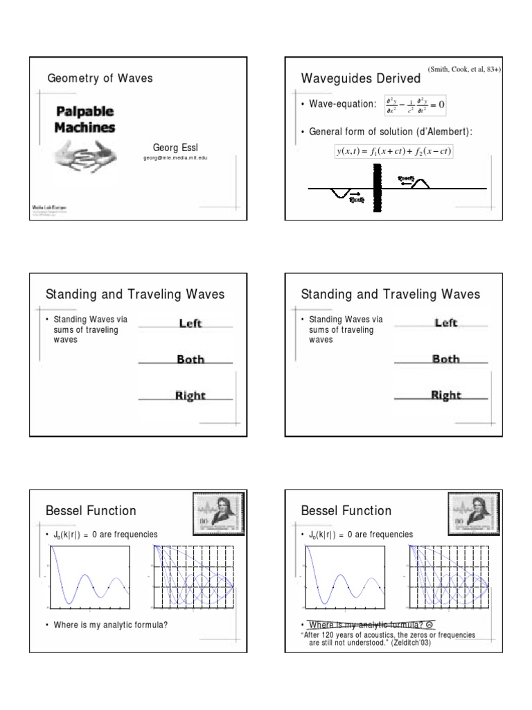 Waveguides Derived: Geometry of Waves | PDF | Wavelength | Waves