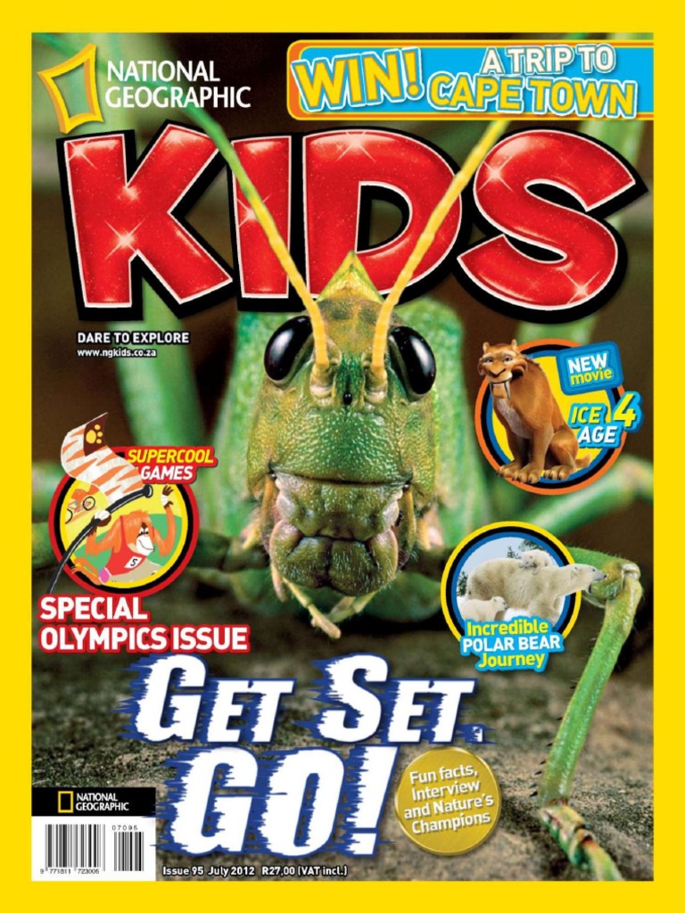 National Geographic KIDS South Africa 2012-07 | PDF | Foreign Language