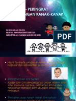 Peringkat - Peringkat Perkembangan Kanak-Kanak