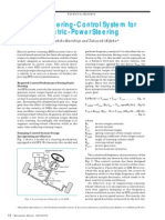 Static Steering-control System for EPS