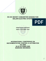 Dc-dc Boost Converter Design Asmarashid Ponniran 2009