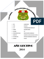 Datos escolares: DRE, UGEL, I.E., grado, sección y profesora