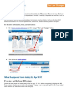 General Guidance: What Happens From Today To April 3?