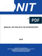 Manual de Projeto Intersecoes Denit