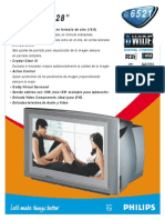 Folleto TV Philips 28pw6521a 55r Pss Esp