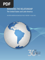 Dialogo Interamericano Relación EUA-América Latina_2012