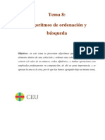 apuntes de ordenación para el trabajo con ejemplos en C