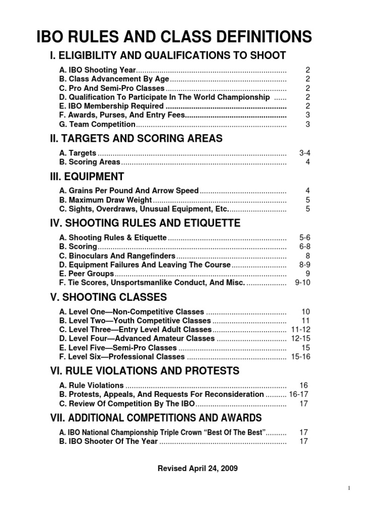 Ibo Archery Rules Bow And Arrow Archery