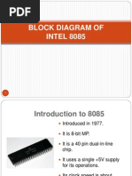 Block Diagram of 8085