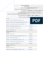 Grade Curricular Licenciatura em Quimica Ufma