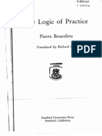 Pierre Bourdieu Logic of Practice