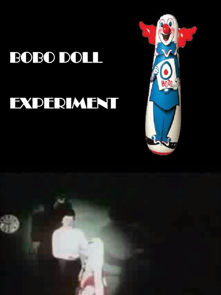 Bobo doll experiment Aggression Imitation