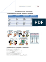 Possessive Adjectives and Possessive Pronouns