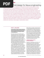 Porous Scaffold Design for Tissue Engineering