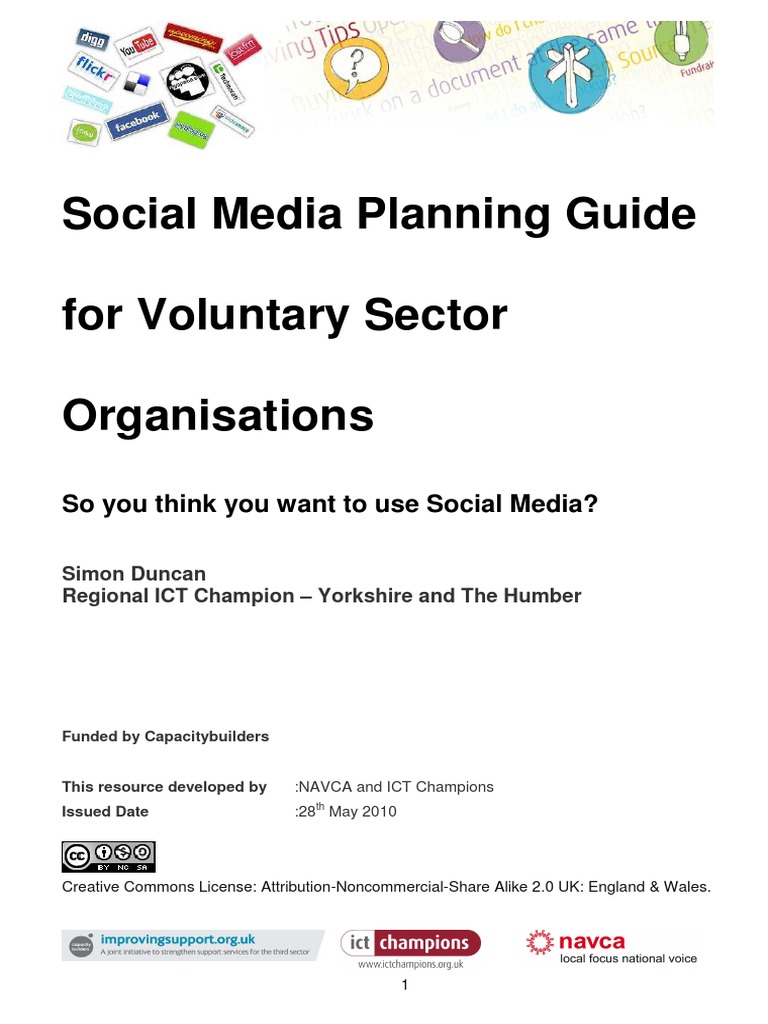 Social Media Planning Guide | PDF | Social Media | Popular Culture ...