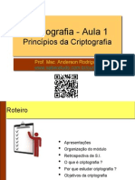 Criptografia - Introdução aos princípios e algoritmos