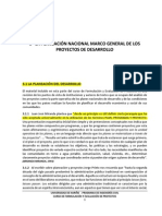 CONFERENCIA No. 3 - LA PLANEACIÓN NACIONAL MARCO GENERAL DE LOS PROYECTOS DE DESARROLLO