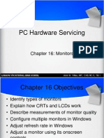 PC Hardware Servicing: Chapter 16: Monitors