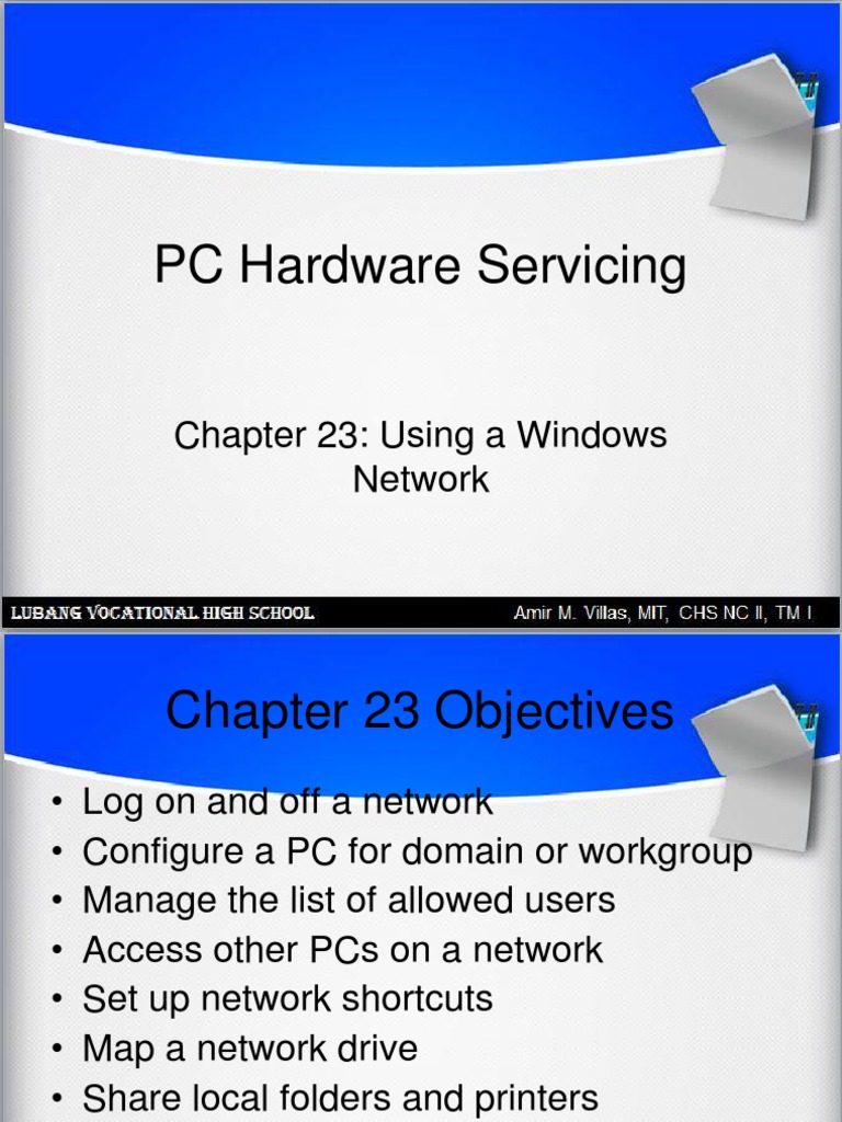 Windows Network Setup and Management Guide | PDF | Windows 2000 ...